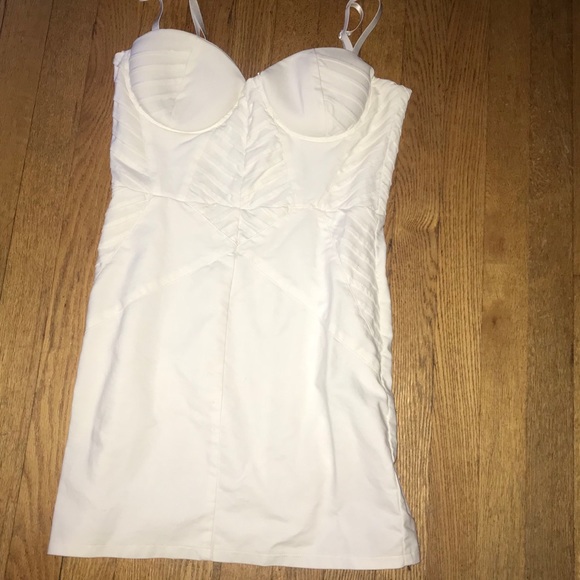 White Mini Dress - Picture 2 of 3